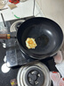 榮事達（Royalstar）正宗章丘大肚鐵鍋家用炒鍋手工鍛打鐵鍋無(wú)涂層炒菜鍋28cm磁爐通用 曬單實(shí)拍圖
