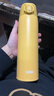 膳魔師（THERMOS）【日本本土版】手提保溫杯大容量男女保冷水杯子JOS黃色750ml 曬單實(shí)拍圖