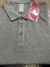皮爾卡丹220g精梳全棉短袖T恤男士翻領(lǐng)純色夏季透氣Polo衫上衣薄 曬單實(shí)拍圖