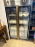 金立廚電消毒柜商用立式大容量餐飲飯店雙門(mén)不銹鋼消毒碗柜 【約40-80人】880型寬80cm 四層 臭氧消毒 曬單實(shí)拍圖