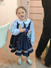 G.duck朱迪兔子警官衣服洛麗塔公主裙兒童連衣裙春秋季卡通女孩cos演出 朱迪警官服裝裙子 130 （建議身高120cm 8-9歲）cm 曬單實(shí)拍圖