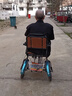 老年人力腳蹬三輪車(chē)碟剎外八小型腳踏鍛煉健身康復老人代步自行車(chē) 碟剎外八款-黑色東岳輪胎 曬單實(shí)拍圖