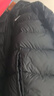 亞瑟士（asics）童裝冬季兒童柔軟舒適三防輕薄保暖羽絨服【高充絨量】 黑色 清潔度1000-鴨絨 150 充絨量88.5g 曬單實(shí)拍圖