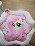 小馬寶莉正版星星包 毛絨單肩包兒童女孩可愛(ài)潮流斜挎公主包 粉色 曬單實(shí)拍圖