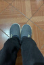 潔麗雅（Grace）防水棉拖鞋男士秋冬季室內居家加絨保暖防滑厚底踩屎感情侶棉拖女 曬單實(shí)拍圖