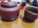 京東京造 宜興紫砂壺 手工茶壺【原礦紫泥】煮泡茶具 德鐘壺238ml禮盒裝 曬單實(shí)拍圖