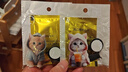 塔羅2個(gè)裝可愛(ài)貓咪汽車(chē)香薰出風(fēng)香水夾亞克力小貓車(chē)載裝飾品車(chē)內擺件 【2個(gè)裝】藍色小貓+粉色小貓 曬單實(shí)拍圖
