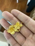 周生生足金繡球花黃金吊墜生生有囍三金飾品86594P計價(jià)6.45克 曬單實(shí)拍圖