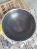 炊大皇 炒鍋 304不銹鋼炒菜鍋煎鍋 平底不粘炒鍋32cm 可立可視蓋不挑灶 曬單實(shí)拍圖