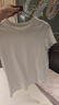 拇指白小T涼感三代水云棉圓領(lǐng)短袖T恤男女2026春夏新品白小丅體恤小白T 【水云棉】白色女款 M 曬單實(shí)拍圖