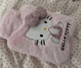 三麗鷗（SANRIO）HelloKitty凱蒂貓毛絨熱水袋暖手寶大容量女朋友暖手神器生日禮物 曬單實(shí)拍圖