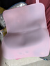京東京造 餐墊小學(xué)生硅膠午餐墊學(xué)校用兒童書(shū)桌隔熱墊 粉色30*40cm 曬單實(shí)拍圖