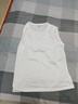 2025純色坎肩打底衫男純白圓領(lǐng)薄款無(wú)袖T恤休閑運動(dòng)背心上衣 坎肩-140-白色 XL 曬單實(shí)拍圖