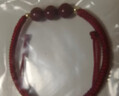 石傳百世朱砂手串2026本命年紅繩手工編織手鏈轉運珠護身符情侶圣誕禮物 曬單實(shí)拍圖