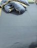 海瀾之家床單單件100%新疆棉純棉床單單人雙人學(xué)生宿舍家用四季床單床罩 深藍色 200*230cm【適用1.8m床】 曬單實(shí)拍圖