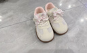 牧童女童鞋寶寶學(xué)步鞋2026夏季新款蝴蝶結女孩軟底透氣網(wǎng)面兒童德訓鞋 夢(mèng)幻粉 28 鞋內長(cháng)18.0cm/適合腳長(cháng)17.5cm 曬單實(shí)拍圖
