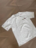 棉致重磅扎染刺繡短袖男t恤夏季新款圓領(lǐng)高級感寬松半袖打底衫衣服 1501白色【高品質(zhì)】 XL 125-140斤 曬單實(shí)拍圖