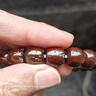 芯奢收藏級紫金鼠手串男士光珠繞指柔實(shí)心籽菩提子文玩佛珠盤(pán)玩原籽男 手串 曬單實(shí)拍圖