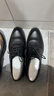 奧康（Aokang）舒適牛皮透氣商務(wù)正裝系帶耐磨皮鞋 黑41碼 曬單實(shí)拍圖
