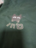 名創(chuàng  )優(yōu)品（MINISO）220G短袖t恤男重磅純棉上衣休閑寬松夏季百搭半袖潮 森林綠 2XL 曬單實(shí)拍圖