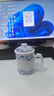 景德鎮青花玲瓏瓷茶杯大號帶蓋過(guò)濾家用手繪陶瓷中式辦公杯先生杯 青花玲瓏杯【厚德載物】 曬單實(shí)拍圖