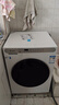 海爾（Haier）10kg全自動(dòng)滾筒洗衣機大容量超薄洗衣機帶烘干洗烘一體機一級能效節能除菌螨Leader 以舊換新補貼 【熱銷(xiāo)冰雪白】 洗烘一體 1.1洗凈比+智烘+六維減震 曬單實(shí)拍圖