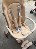 XUM嬰兒車(chē)遛娃神器推車(chē)可坐可躺0-6歲雙向折疊輕便高景觀(guān)溜娃手推車(chē) 大款香檳【升級大輪+加大座椅】 曬單實(shí)拍圖