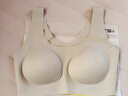 蕉內氧氣330A無(wú)尺碼女士?jì)纫路鄣滓簾o(wú)痕透氣無(wú)鋼圈吊帶背心式文胸罩 曬單實(shí)拍圖