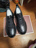 強人加大碼運動(dòng)皮鞋透氣時(shí)尚簡(jiǎn)約商務(wù)休閑男鞋 JDA87578 黑色 46碼 曬單實(shí)拍圖