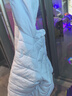 全棉時(shí)代易去污棉服男女幼童秋冬外套童裝棉衣 【女童】灰冰藍 110 曬單實(shí)拍圖