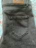 黛姿茹直筒牛仔褲子春季2026新款高腰后松緊煙灰色煙管褲中年大碼女褲 煙灰色【春秋常規款】 常規 2XL (30)【115-125斤】 曬單實(shí)拍圖