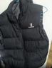 啄木鳥(niǎo)（TUCANO）秋冬季百搭立領(lǐng)羽絨棉馬甲男士外穿無(wú)袖坎肩背心男外套 9998黑色 3XL 曬單實(shí)拍圖