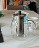 金灶（KAMJOVE）泡茶壺飄逸杯 耐熱玻璃茶具功夫辦公室花茶壺 茶水分離杯茶壺家用 曬單實(shí)拍圖
