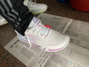 李寧（LI-NING） 新款羽毛球鞋刀鋒MAX變色龍全能王耐磨減震防滑男女款訓練運動(dòng)鞋 貼地飛行3LITE 棉花糖 44 (280mm) 曬單實(shí)拍圖