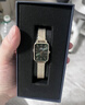 丹尼爾惠靈頓（DanielWellington）DW手表女 復古小方表石英女士手表歐美腕表 新年禮物送女友 【行業(yè)爆款】金色鋼帶小綠表 DW563 曬單實(shí)拍圖