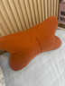唐裔立體三角釋壓骨頭枕枕頭枕芯角骨枕頭護頸椎枕芯反弓支撐硬枕成人 落日橘【55*33*33cm】/一只 無(wú)規格 曬單實(shí)拍圖