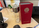 希諾（heenoor）雙層玻璃杯男茶水分離杯高檔泡茶杯子車(chē)載水杯XN-9339本色 340mL 曬單實(shí)拍圖