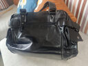 左森（zuosen）ZUOSEN新款男包包男士單肩包斜挎包手提包旅行包休閑包潮韓版新款 舒臘紋皮料(大號) 曬單實(shí)拍圖