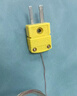 迪克維粘貼探頭K型熱電偶溫度傳感器表面測溫薄片TT-K-30測溫線(xiàn)T型 TT-K-30 1米插頭 曬單實(shí)拍圖