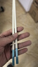 蘇泊爾SUPOR 合金筷子抗菌防滑防霉耐高溫家用高檔家庭分色 TK2162E 曬單實(shí)拍圖