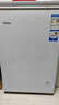 海爾（Haier）100L單溫冰柜小型家用小冰柜減霜一級能效冷藏冷凍轉換深冷冷柜小冰箱BC/BD-100GHW9D國家補貼 曬單實(shí)拍圖