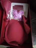 ubras26迎新大紅盒V領(lǐng)浪花無(wú)尺碼本命年紅色內衣文胸騏驥紅禮盒常規版 曬單實(shí)拍圖