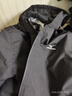 美津濃戶(hù)外棉服男秋冬夾克外套上衣連帽防風(fēng)保暖百搭登山服 黑色  3XL 曬單實(shí)拍圖