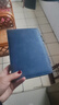?？?筆記本本子定制可印LOGO加厚商務(wù)a5辦公本子刻字精致皮面日記本b5大號會(huì )議記錄本工作記事本禮盒 A5深藍-240頁(yè)【無(wú)扣+筆插】 曬單實(shí)拍圖