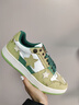 三利泰特大碼男鞋春季新款46男士板鞋47皮面休閑鞋48運動(dòng)星星鞋子厚底 6159綠色 47 曬單實(shí)拍圖