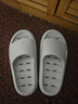 潔麗雅（Grace）拖鞋男士冬季浴室洗澡防滑漏水速干eva不臭腳居家用透氣涼拖鞋男 曬單實(shí)拍圖