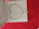 七可女朋友珍珠項鏈銀吊墜媽媽天然淡水正品輕奢送媽媽婆婆 曬單實(shí)拍圖