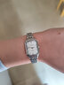 天王（TIAN WANG）手表女士輕奢小眾高級感貝母盤(pán)鋼帶防水石英女表情人節禮物女朋友 銀色-31542 曬單實(shí)拍圖