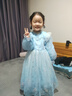迪士尼艾莎女童公主裙連衣裙子女童春裝春季2026新款新品生日元旦禮服裙 曬單實(shí)拍圖