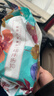 懸掛式加厚花朵洗臉巾大吸水抽取純綿潔面巾一次性珍珠紋美容擦臉 花朵懸掛洗臉巾【100抽】*1包 常規款 曬單實(shí)拍圖
